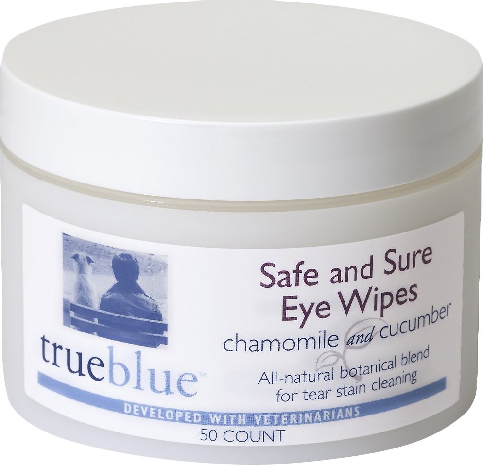 True Blue Safe and Sure Eye Wipes