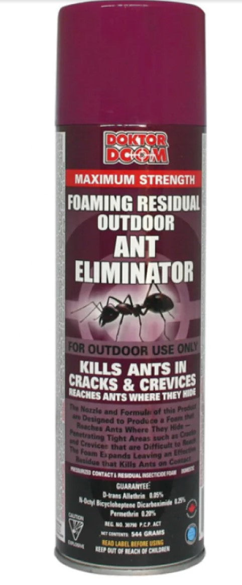 Doktor Doom Maximum Strength Foaming Residual Outdoor Ant Eliminator