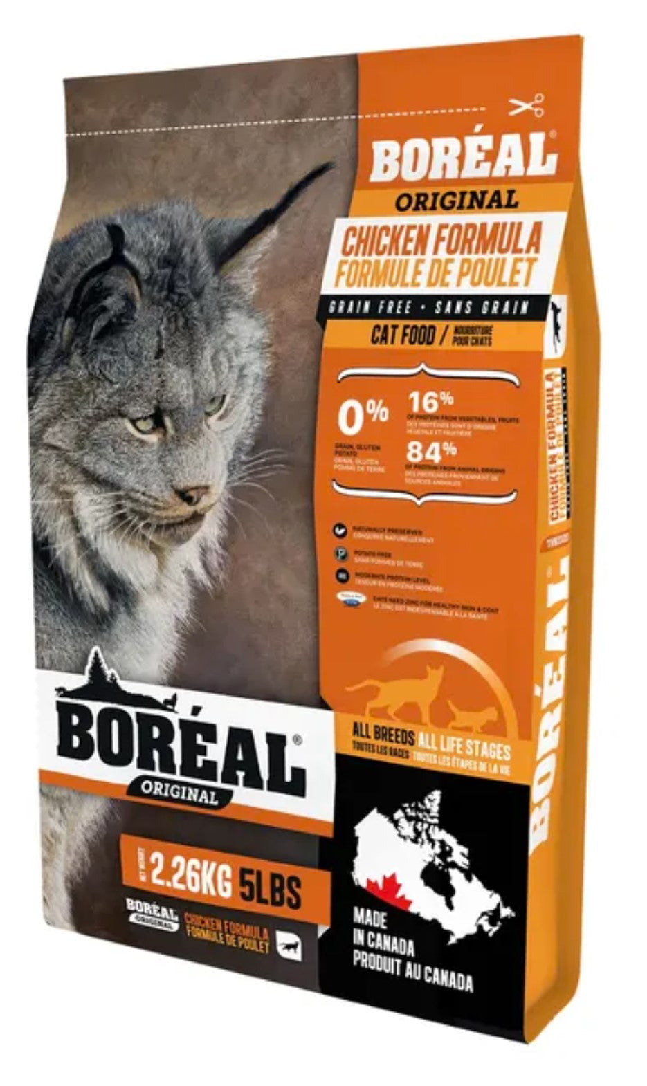 Boreal Chicken 5lbs (for Cats)