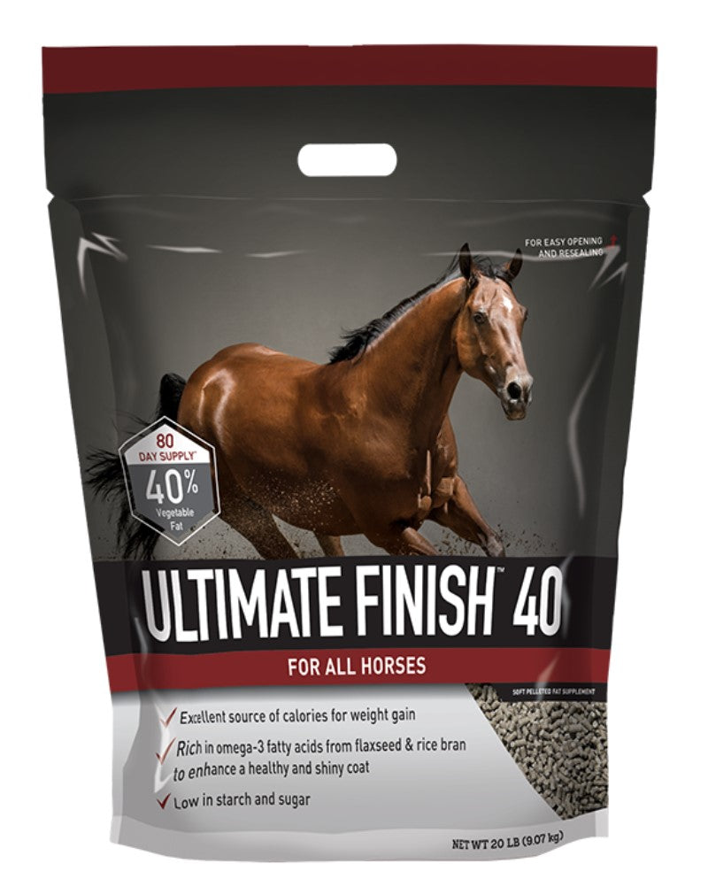 Buckeye Ultimate Finish 40 Equine Supplement 20lb