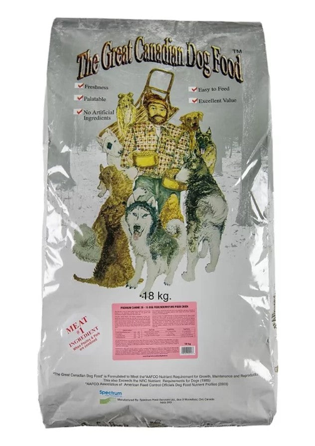 Great Canadian Canine Premium 26/15 (for Dogs) 18KG