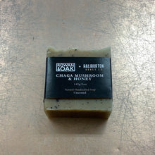Load image into Gallery viewer, Rowan &amp; Oak Chaga Mushroom and Honey Soap
