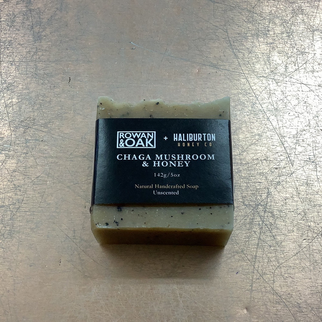 Rowan & Oak Chaga Mushroom and Honey Soap