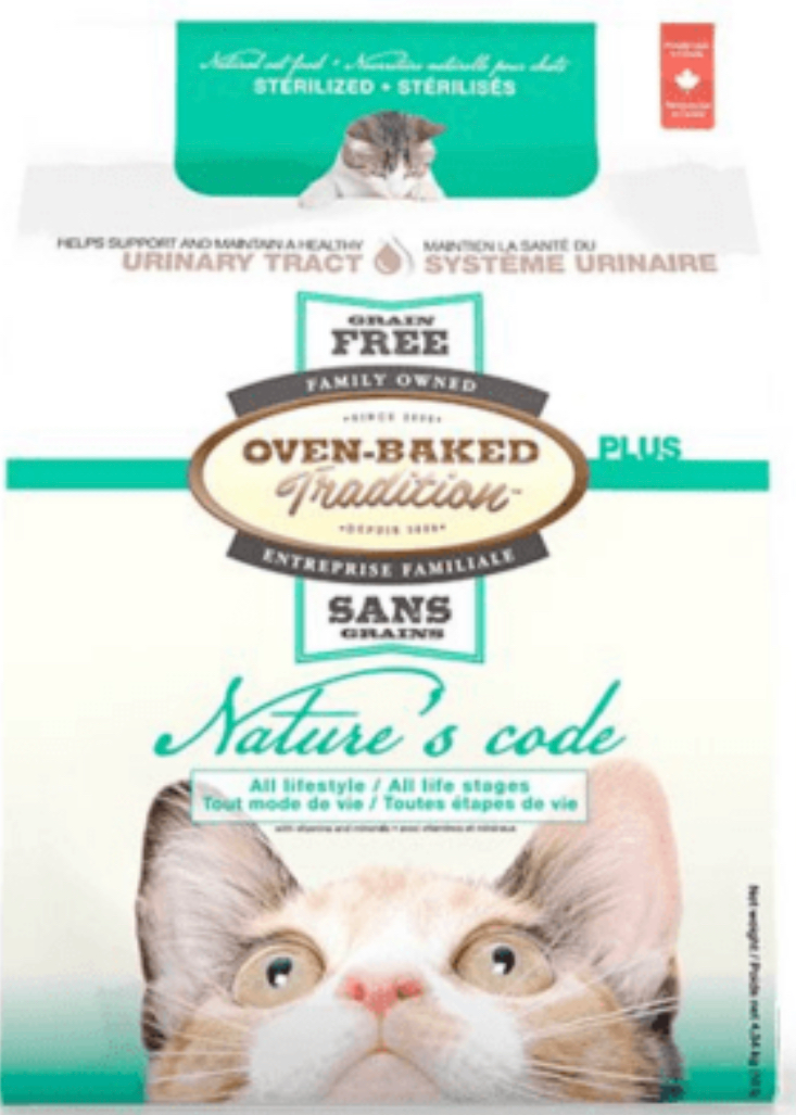 Oven Baked Tradition Natures Code Grain-Free Urinary Care Cat Food