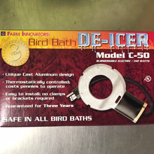 Load image into Gallery viewer, Bird Bath De-Icer 150 Watts
