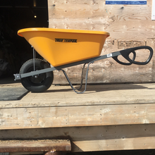 Load image into Gallery viewer, T.T. 1 Wheel Wheelbarrow 6cu ft Poly
