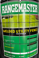 Load image into Gallery viewer, Range Master Welded Wire 14GA fencing 60” high 2x4 100ft roll
