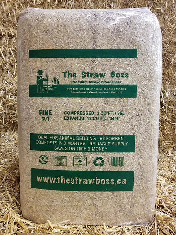 Strawboss Processed Fine Straw 3ft