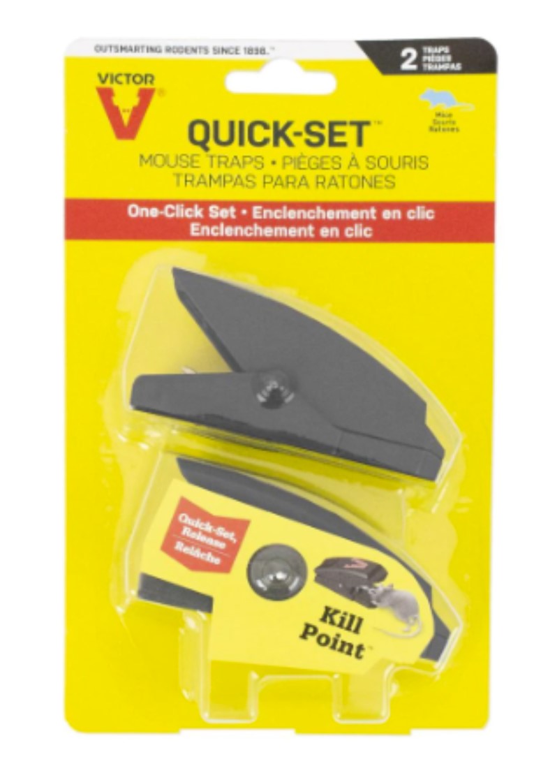 Victor Quick-Set Mouse Traps (2 pack) – The Mercantile and Feed Company